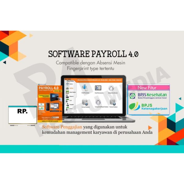 Software Payroll 4.0-Program Penggajian Karyawan ORIGINAL